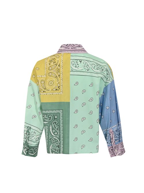 Camicia WKDLAMPONE in cotone con stampa bandana WEEKEND MAX MARA | 2615111052600001